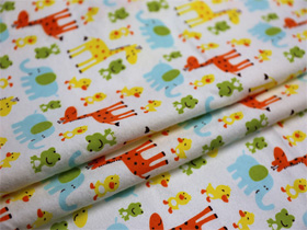 Printed Newborn Baby Flannel Fabric, For Garments at Rs 48/meter