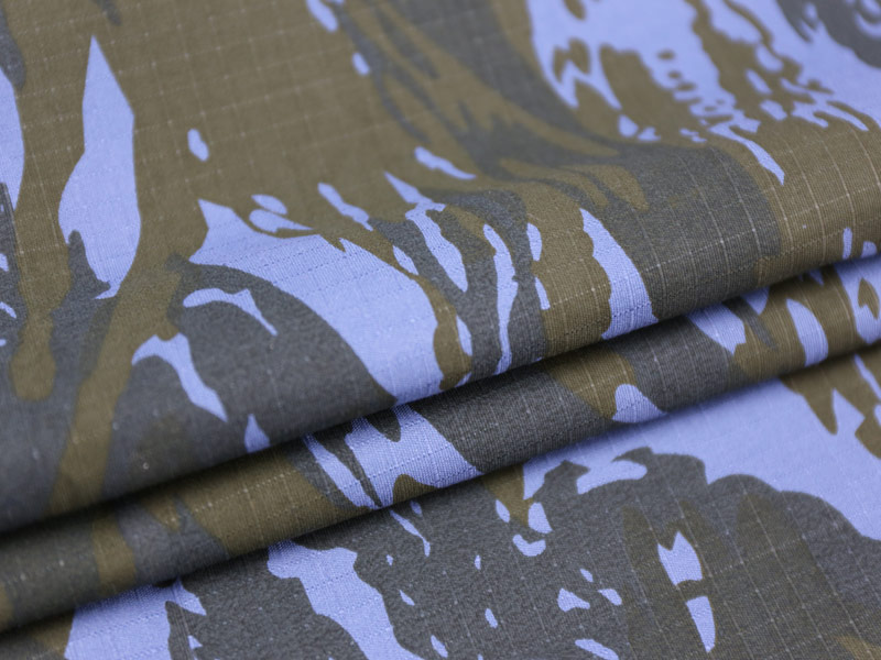 printed ripstop fabric